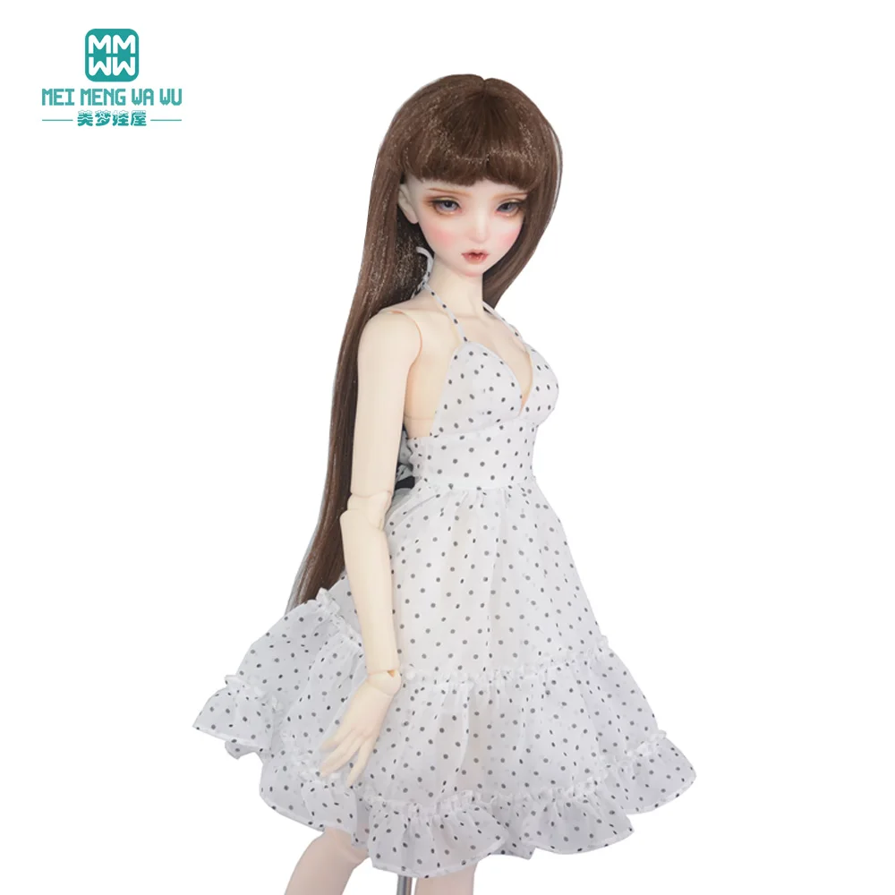 BJD Doll Clothes 58--60CM 1/3 DD SD Toy Ball Joint Doll Accessories Fashion Dress Chiffon Sling Girl Gift