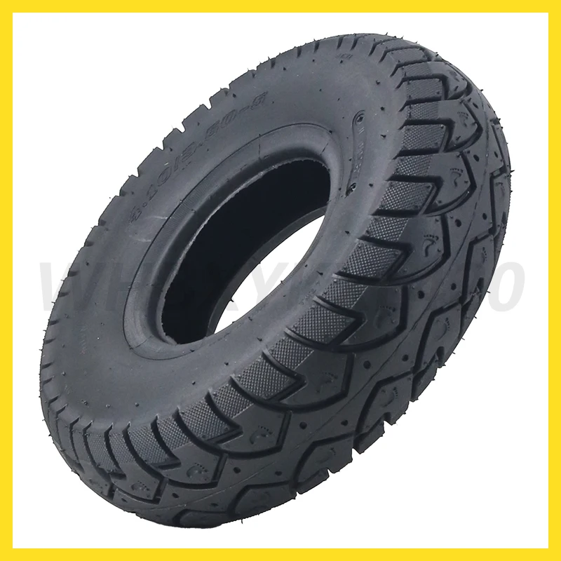 4.10/3.50-5 الإطار الخارجي للأنبوب الداخلي يناسب الدراجة الإلكترونية سكوتر كهربائي عجلة دراجة نارية صغيرة عجلة مطاطية