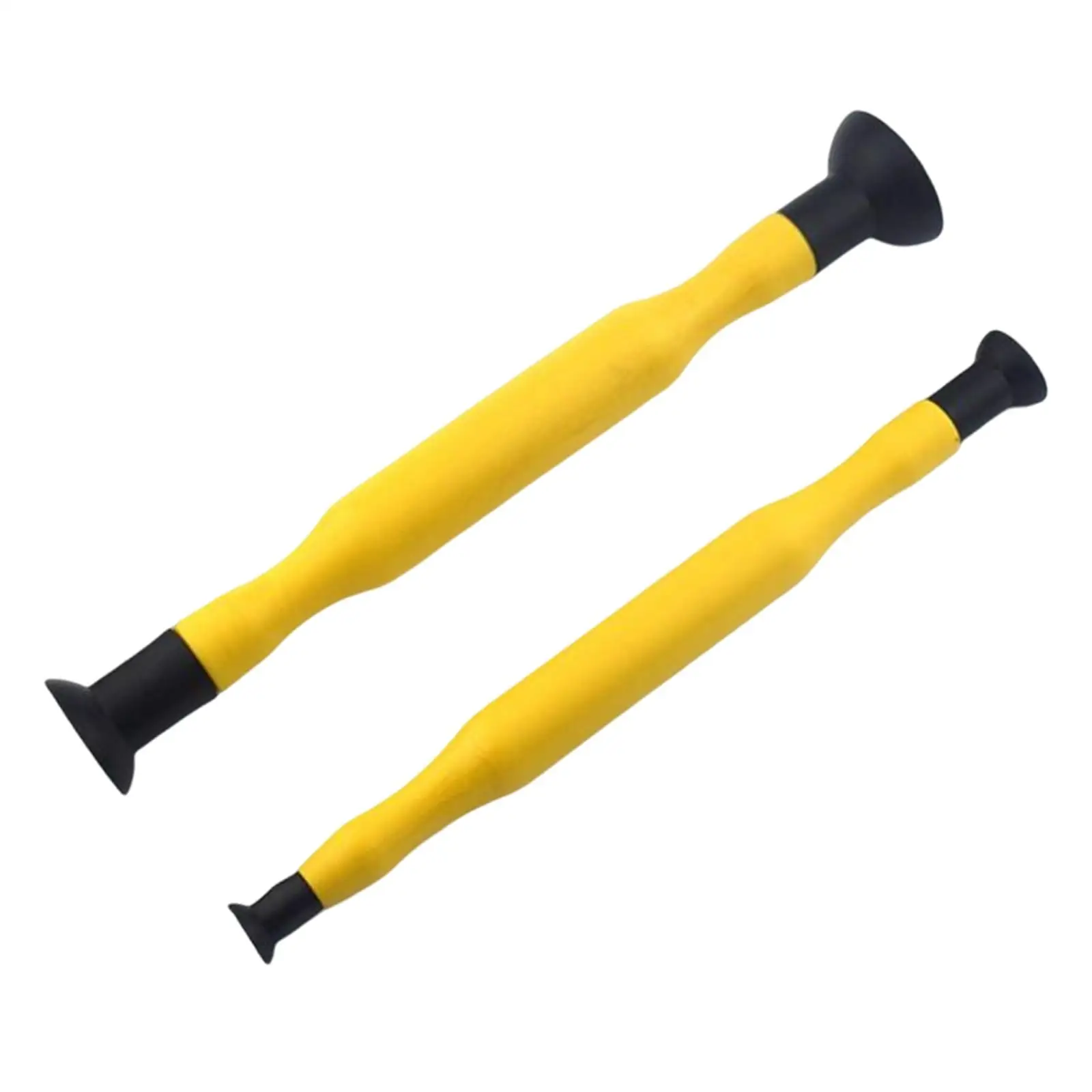 2 Pieces Double Ended Grip Valve Grinding Lapping Stick Tool Set Cutting Paste with Suction Cups Car for Automotive