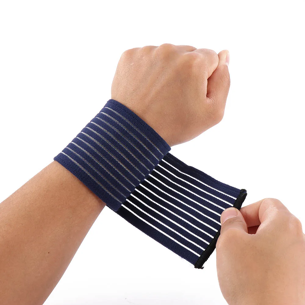 Breathable Strap Support Bracers Bandage Wraps Gym Wristbands Sports Safety Wrist Protector Accessories