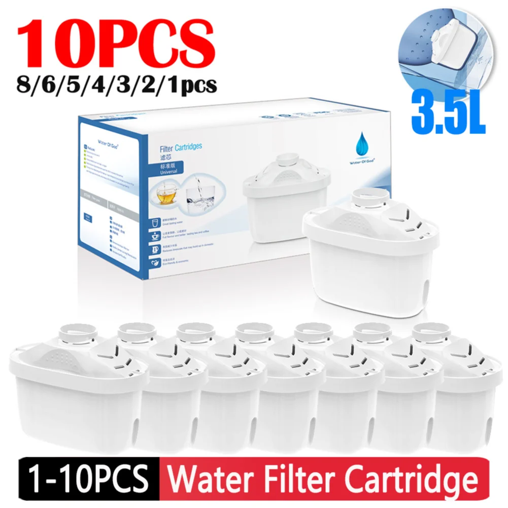 1-10Pcs 3.5L Water Filter Jug Cartridges For Brit a Maxtra Limescale Reduction Purify Kettle Water Purification Filter for Home