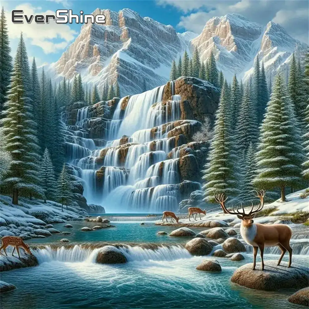 

Evershine алмазная живопись собака животное мультфильм полная квадратная круглая Алмазная мозаика для ванной комнаты DIY ремесленный комплект домашний декор