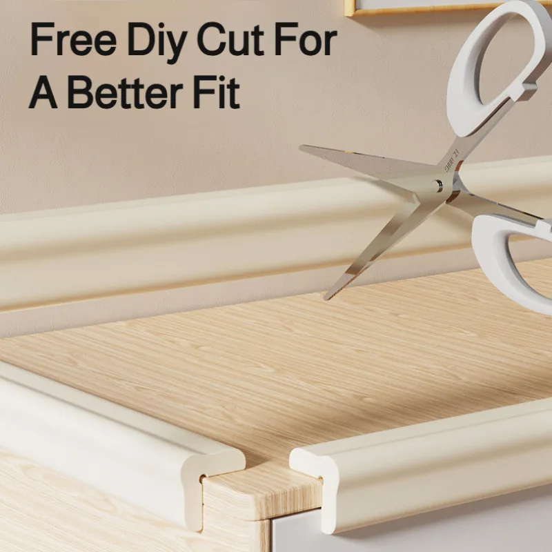 2M Baby Safety Corner Protector Children's Table Corner Edge Anti-Collision Strip Anti-Collision Foam Protection Strip Bumper