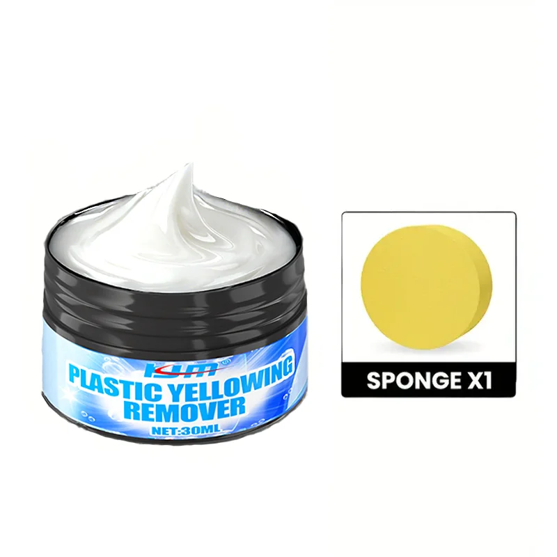 Crème décolorante pour plastique KJM 30ml, nettoyant puissant contre l'oxydation pour climatiseurs, 