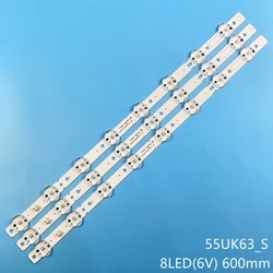 LED Backlight Strip for  55UK6300LL 55UK6550PDB 55uk6300pue 55UK6360PSF 55UK6360 55UK6300 55UK6200PLA 55UK6470 55UK6400 55UK63