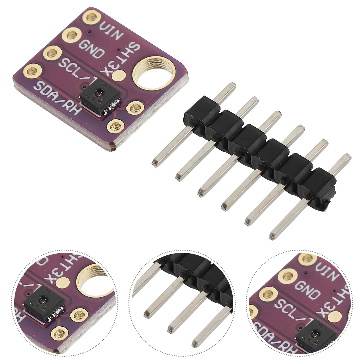 Cyfrowy czujnik temperatury SHT30 o wysokiej dokładności pomiaru temperatury, moduł cyfrowego czujnika temperatury.