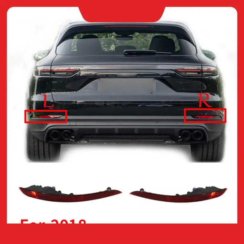 

1 Pair LED Rear Bumper Light Reflector Brake Fog Turn Signal Lamp For Porsche Cayenne 2018- 9Y0945725 Porsche Parts Accessories