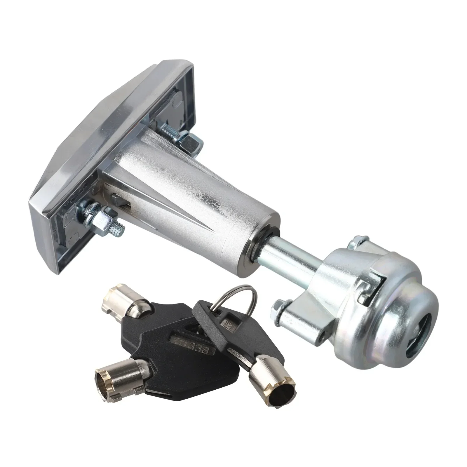 T Type Zinc Alloy Lock Engineered for Vending Machines and Water Dispensers with Salt Spray Testing and Security Screws