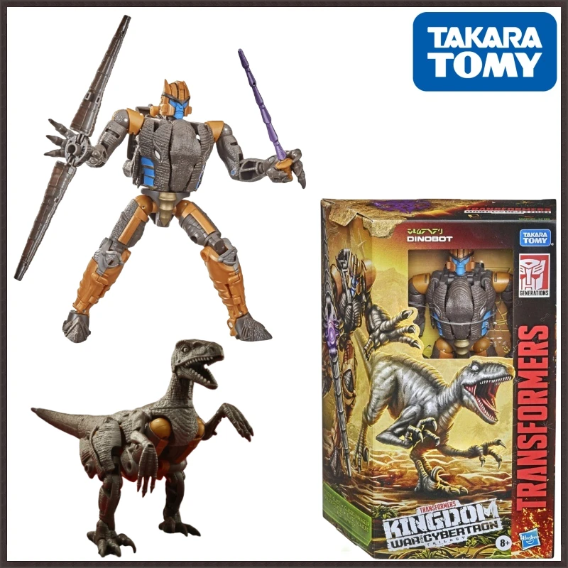 

In Stock Takara Tomy Transformers G Series Kingdom WFC-K18 Dinosaur Warrior Collectible Figures Action Popular Gifts