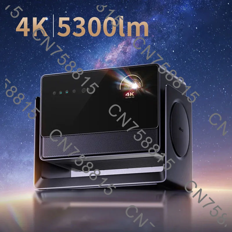 5800CVIA Lumens Liquid Cooling 3D Home Theater Beamer，For Dangbei S7 Ultra Pro 4K Tri-Color Laser Smart Projector