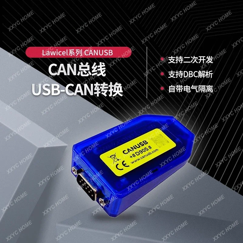 

CAN to USB converter mini portable compact and cost-effective lawicel series