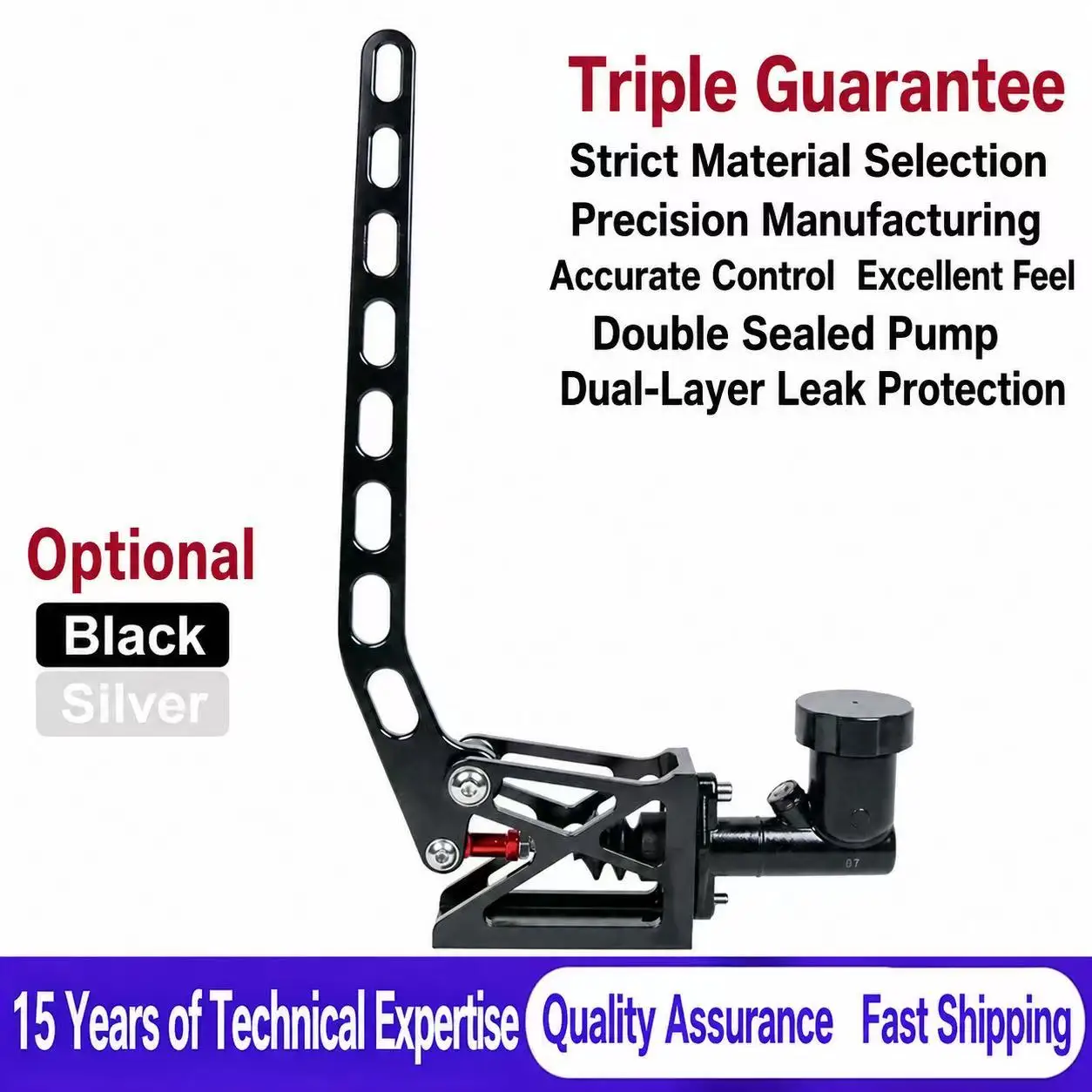 Drift Hydraulic Handbrake With Master Cylinder For Universal Long-handle Drift Brake Pull back brake Vertical Handbrake