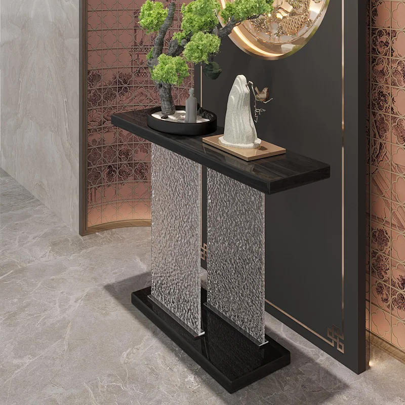 

-Для роскошного компактного консольного столика Премиум-дизайна Прихожая Стол для хранения Мебель для гостиной Mesita Recibidor De Entrada &