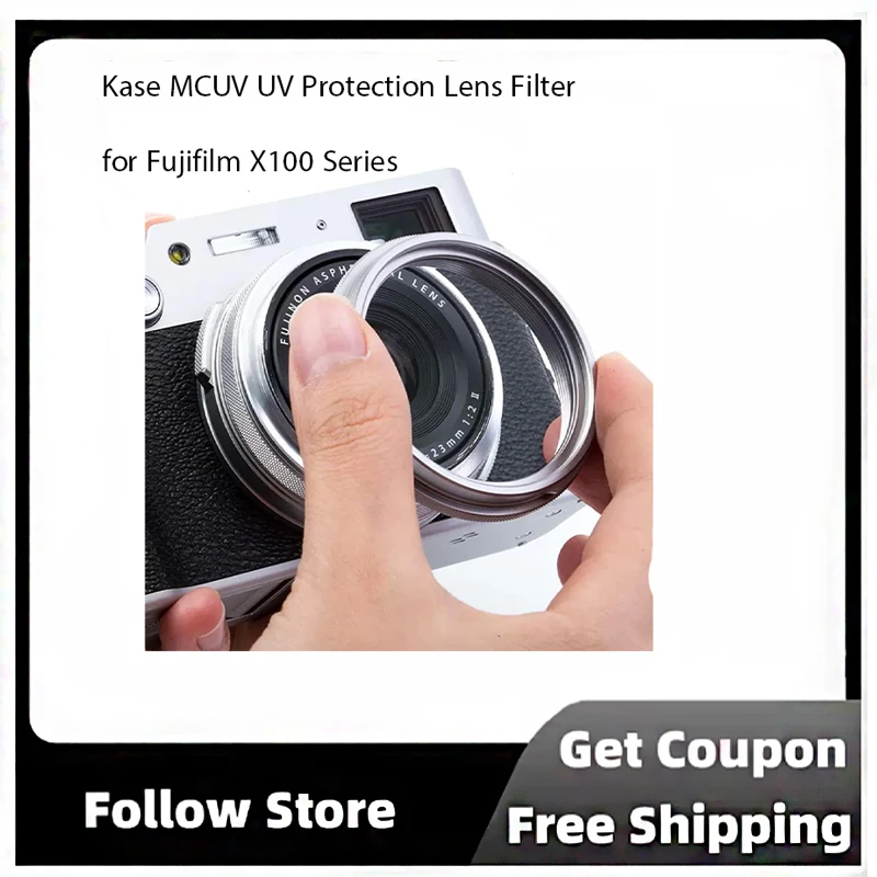 

Kase MCUV UV Protection Lens Filter for Fujifilm X100 Series Camera