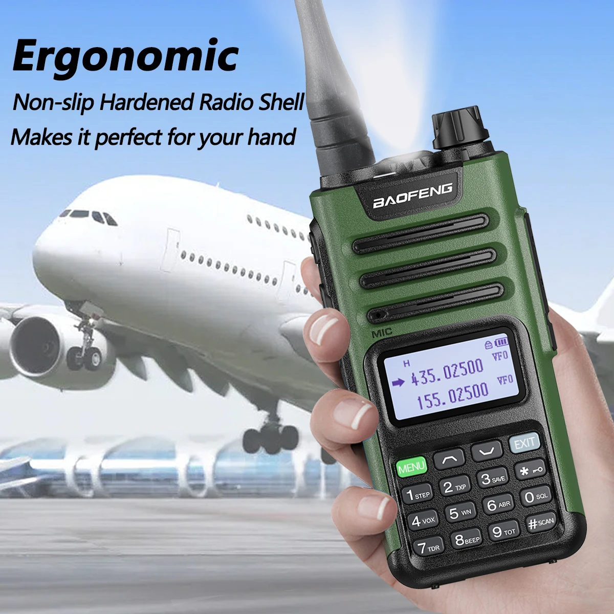 BaoFeng M 13 Pro Walkie Talkie AM FM Radio Wireless Copy Frequency Type-C Charger Long Range UV K5 Ham Two Way Radio