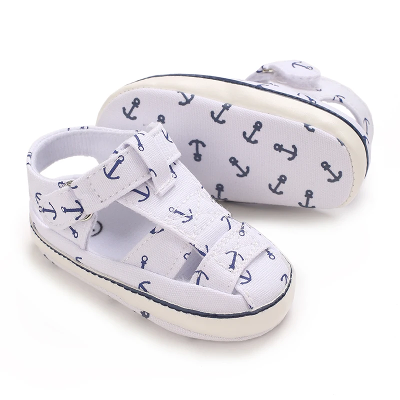 صنادل أحذية نعل ناعم للصيف 0-18 شهرًا للأطفال حديثي الولادة والأولاد والبنات أحذية صيفية ناعمة للمشي الأول مضادة للانزلاق #3