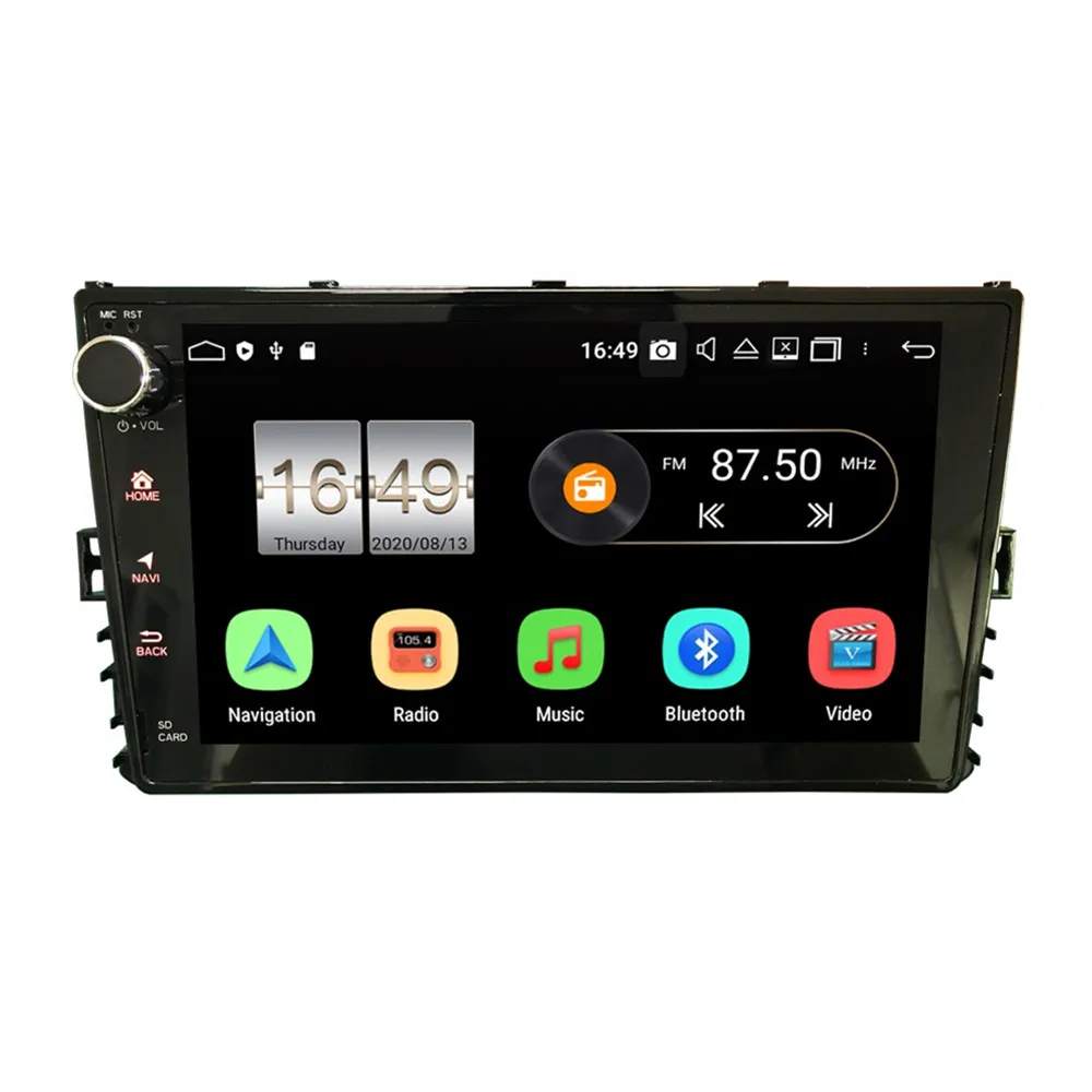 

9" Android 12 For Volkswagen 8 Core 4+64G PX5 For VW Universal 2018 Radio Multimedia Audio Carplay Stereo Voice Control Recorder