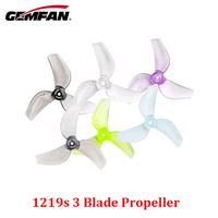 4Pairs Gemfan 1219S 31mm 3-Blade PC Propeller 1mm For Micro TinyWhoop FPV Racing Freestyle Tinywhoop Drones Mobula 6 65mm frame