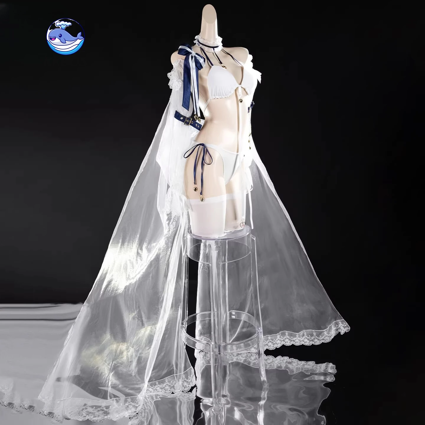 

Game:Azur Lane-Anchorage（Dolphins, Ocean, and Swimming Lessons / Dolphin Blue Lesson）Live2D（L2D）sexy swimsuit cosplay Costume