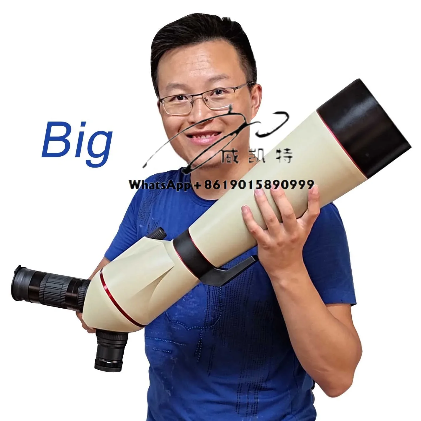 Long range 28-84x118 Double Lens Spotting Scope Telescope for Bird Watching Stargazing