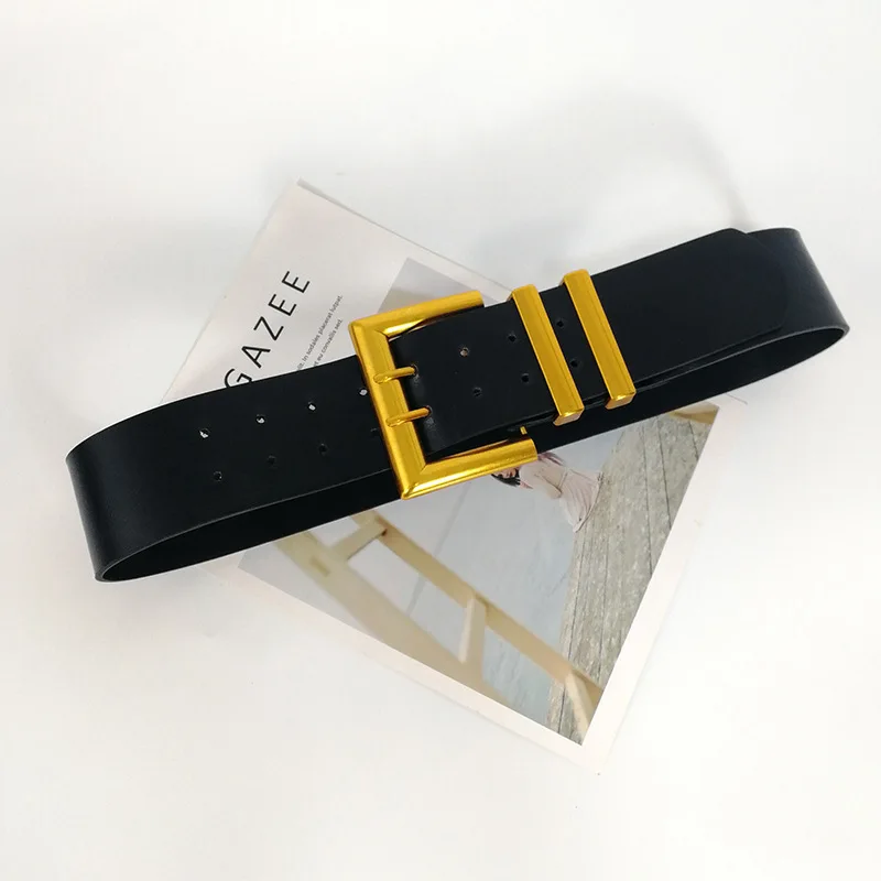 Женский пояс в стиле ретро с широким поясом в широких, стильных и универсальных пальто с блейзером на талии.