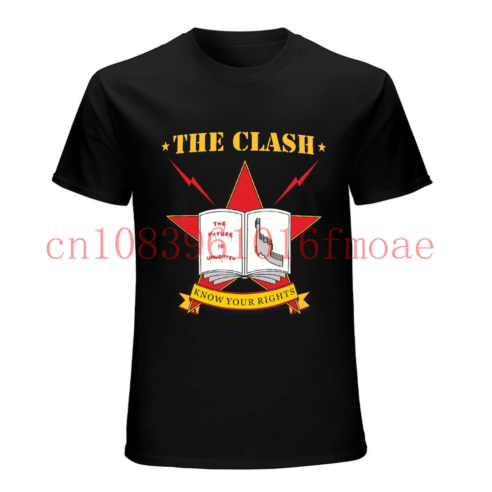 Clash Men Know Your Rights Mens Soft T Slim Fit T-shirt Military
