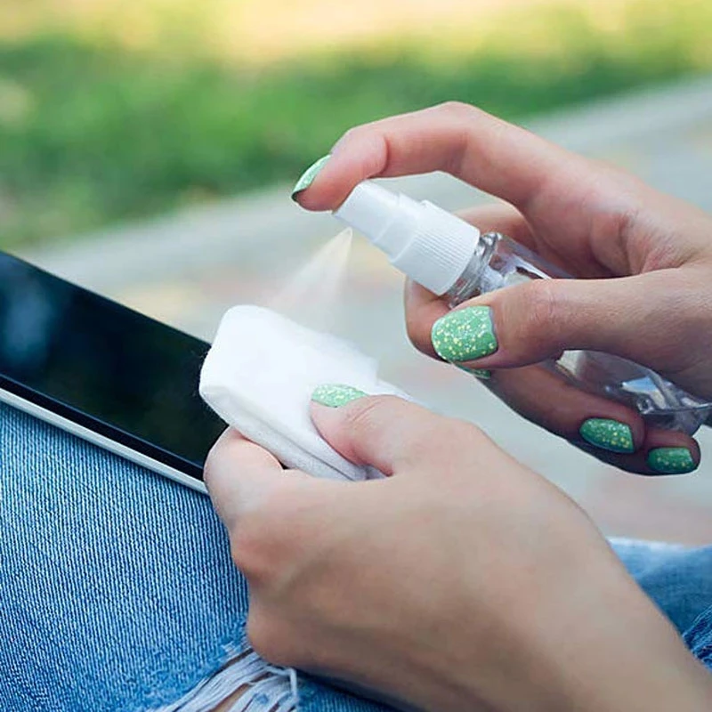 3/5/10 Stück nachfüllbare 10 ml 30 ml 50 ml 60 ml 100 ml klare PET-Kunststoff tragbare Sprühflasche leerer Parfümbehälter