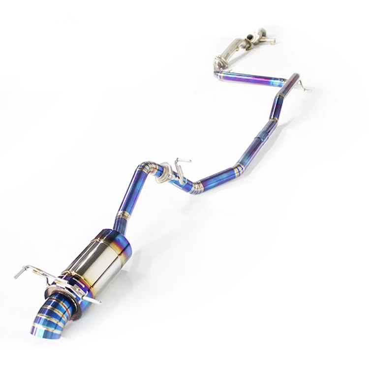 High performance titanium alloy exhaust system  For Honda Fit GK5 Muffler  Exhaust Pipe