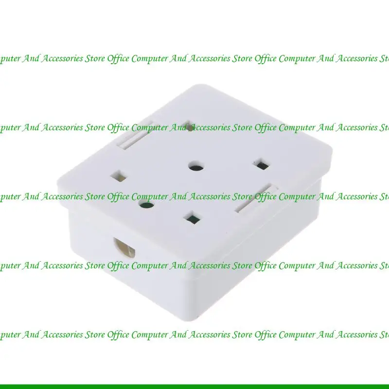 U55C CAT6 RJ45 8P8C UTP Kotak Pemasangan Desktop Port Tunggal Tunggal