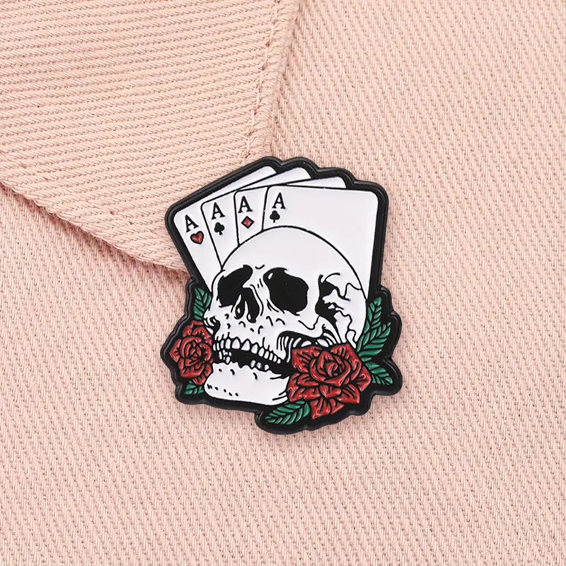 31style Halloween Retro Punk Skull Cross Ghost Collection Enamel Pin Punk Goth Grim Reaper Skeleton Alloy Brooches Jewelry Badge