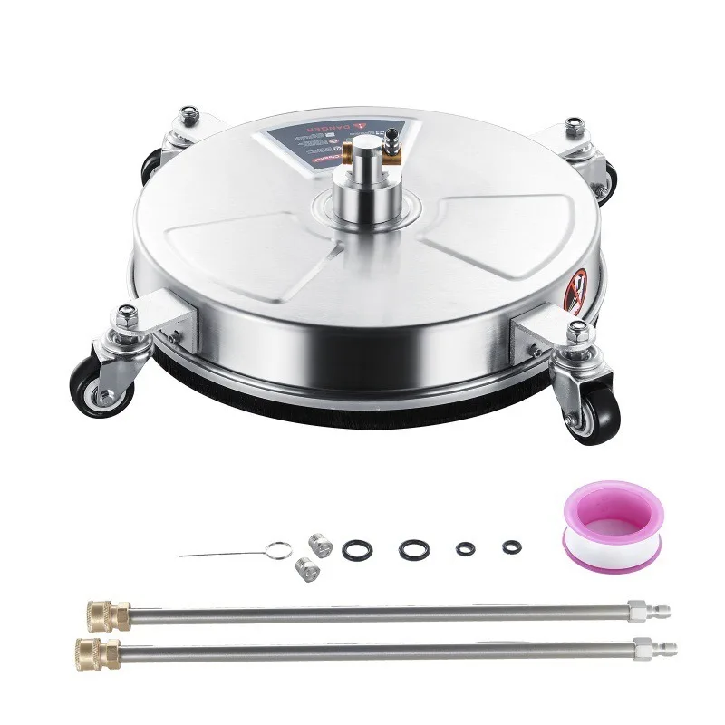 Stainless Steel Car Washer Site Pressure Washer 1/4 Quick Plug Household Washer 15 Inch Floor Cleaning