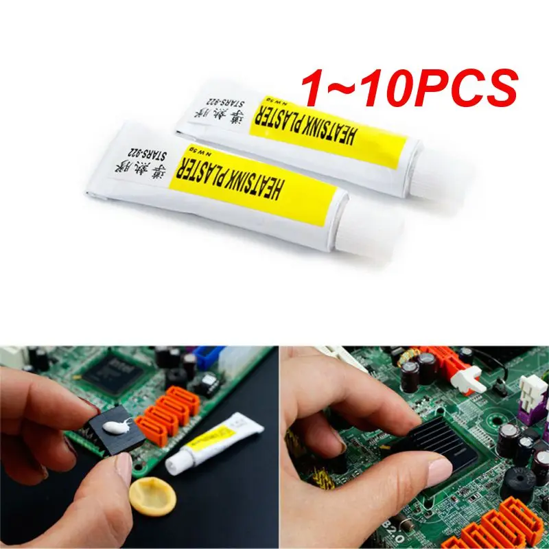 1~10PCS Thermal Grease Paste Conductive Heatsink Plaster Viscous Adhesive Glue For Chip VGA RAM LED IC Cooler Radiator Cooling