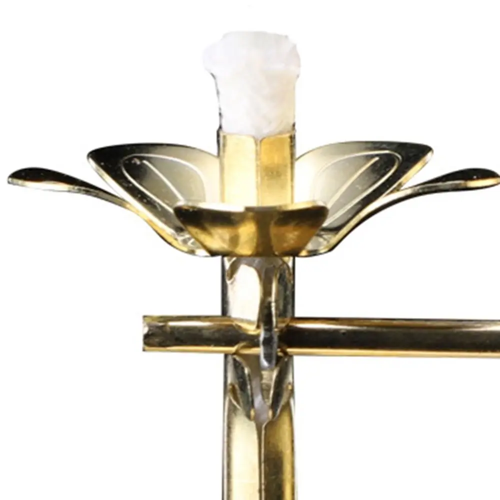 Adjustable Telescopic With Wick Brass Lamp Core Oil Lamp Wick Stand Wick Holder Wick Base Buddha Supplies