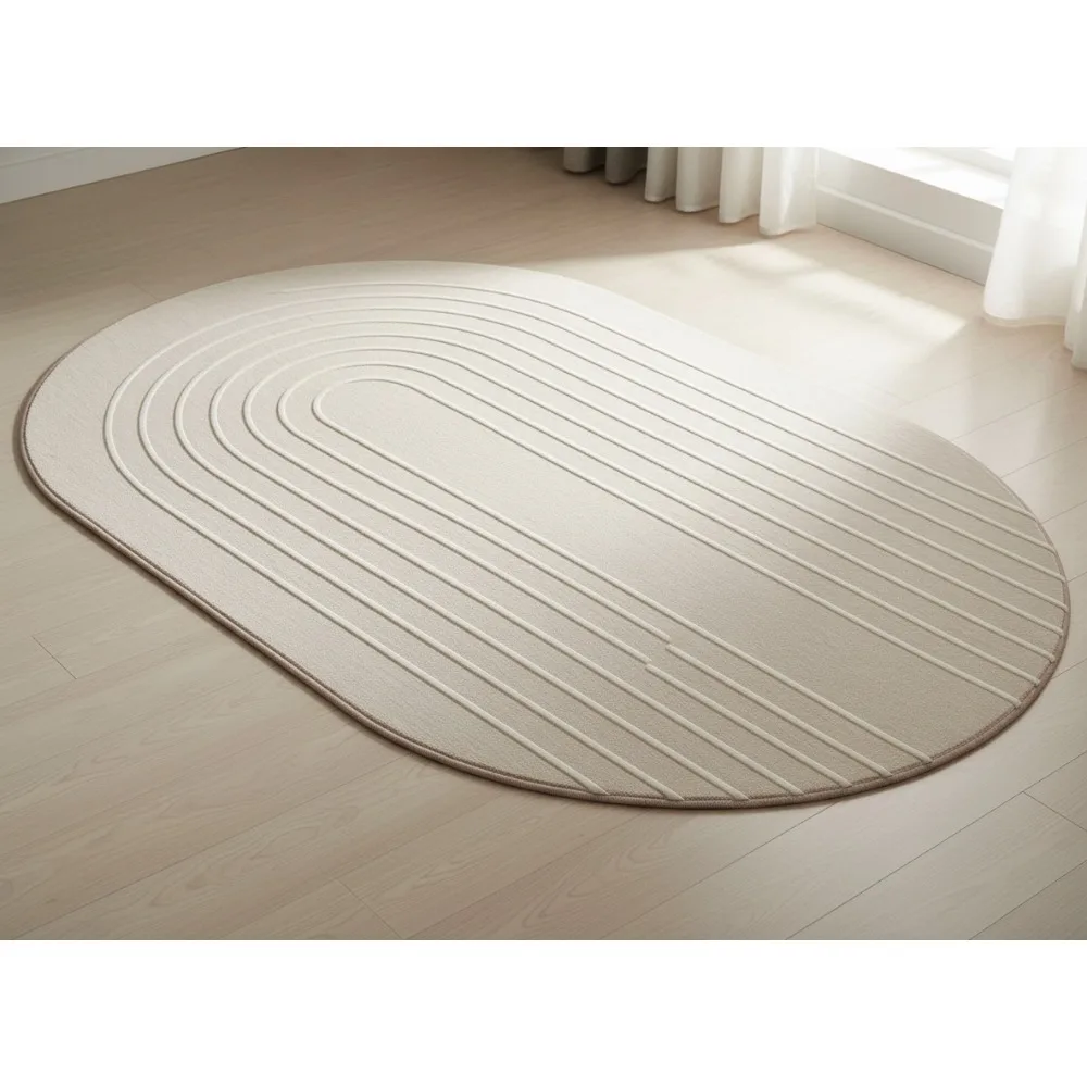 

Quick Dry Stone Bath Mat Non Slip Super Absorbent Diatomaceous Earth Shower Mat for Bathroom Kitchen Family Safe