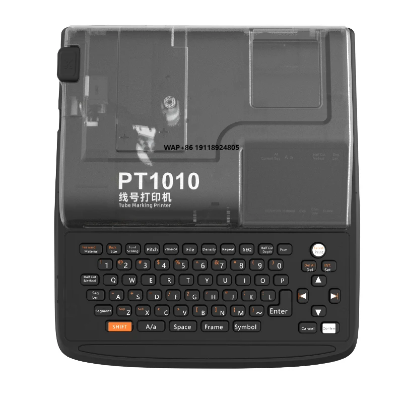 

PUTY PT1010 Heat Shrink Thermal Transfer Tube Sticker Printing Technology Cable Label Printer Machine