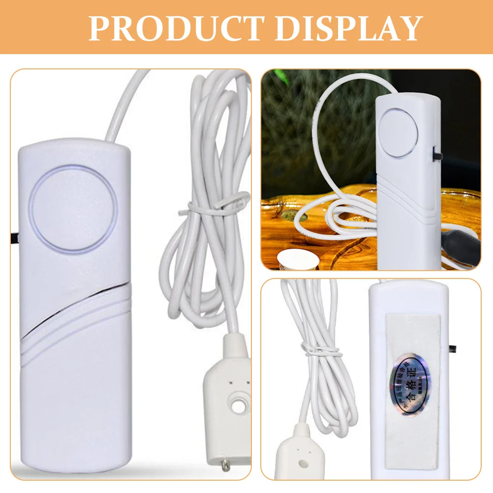 

Water Level Alarm High Sensitivity Leak For Home Basement Kitchen Flood Sensor Drip Alert Fish Tanks Pools Water