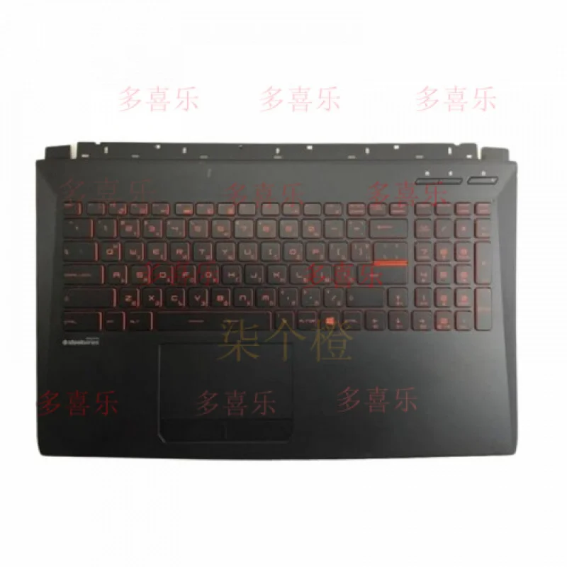 QQ     FOR MSI GL62 GP62 MS-16J4 16J9 Upper Case Palmrest With Keyboard Backlight | Black | Unit