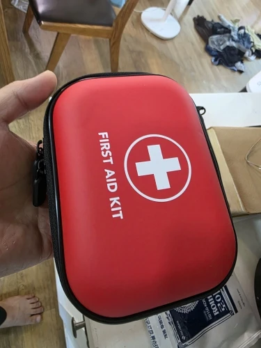 Empty Medical First Aid Storage Bag Sanke Small PU EVA Bag Case for Household Outdoor Travel Camping Equipment Medicine Survival photo review