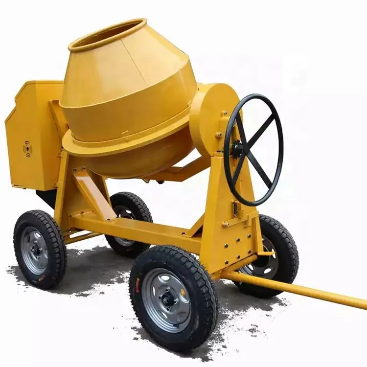 Trailer Towable Mobile Concrete Mixer With Lower Price Factory Supply