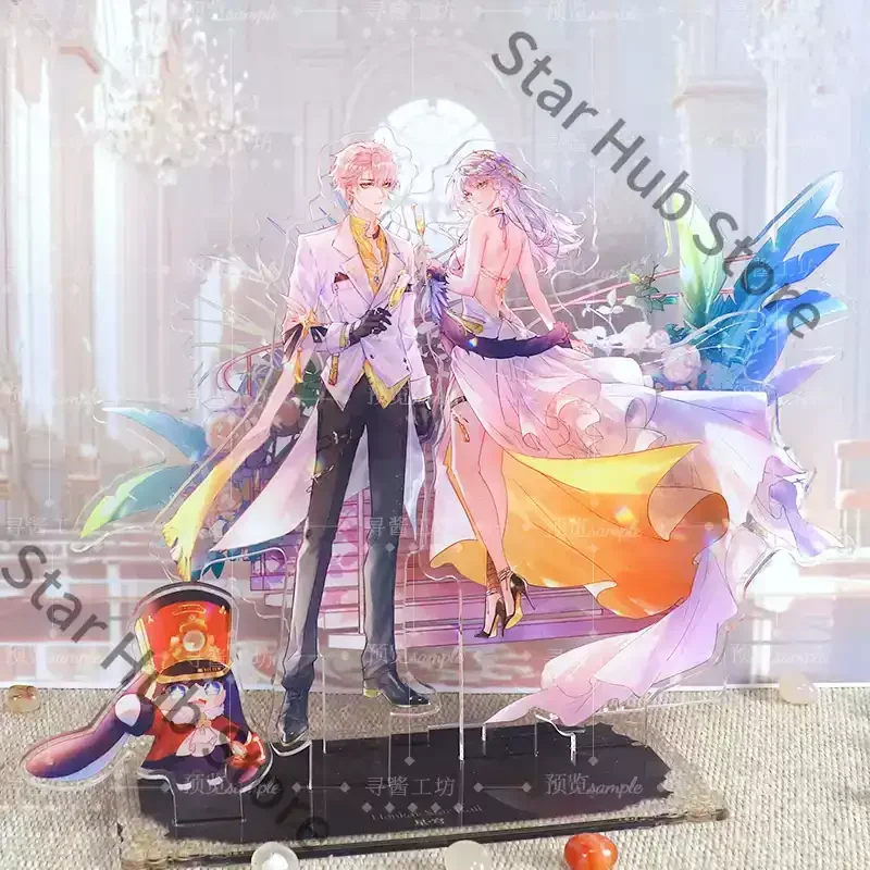 Honkai: Star Rail Stelle Caelus Acrylic Standing Sign Badge Instant Camera Coloured Paper Laser Ticket Cosplay Colleagues Gifts
