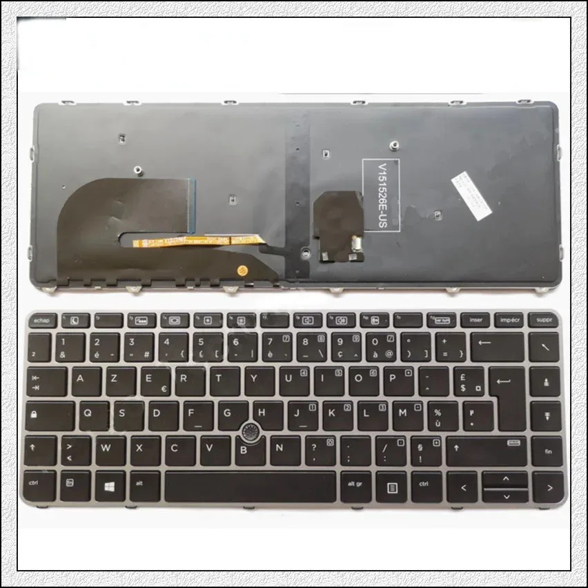 

New FR French Backlit Keyboard For HP EliteBook 840 G3 745 G3 745 G4 840 G4 848 G4 836308-051 821177-051 NSK-CY2BV clavier