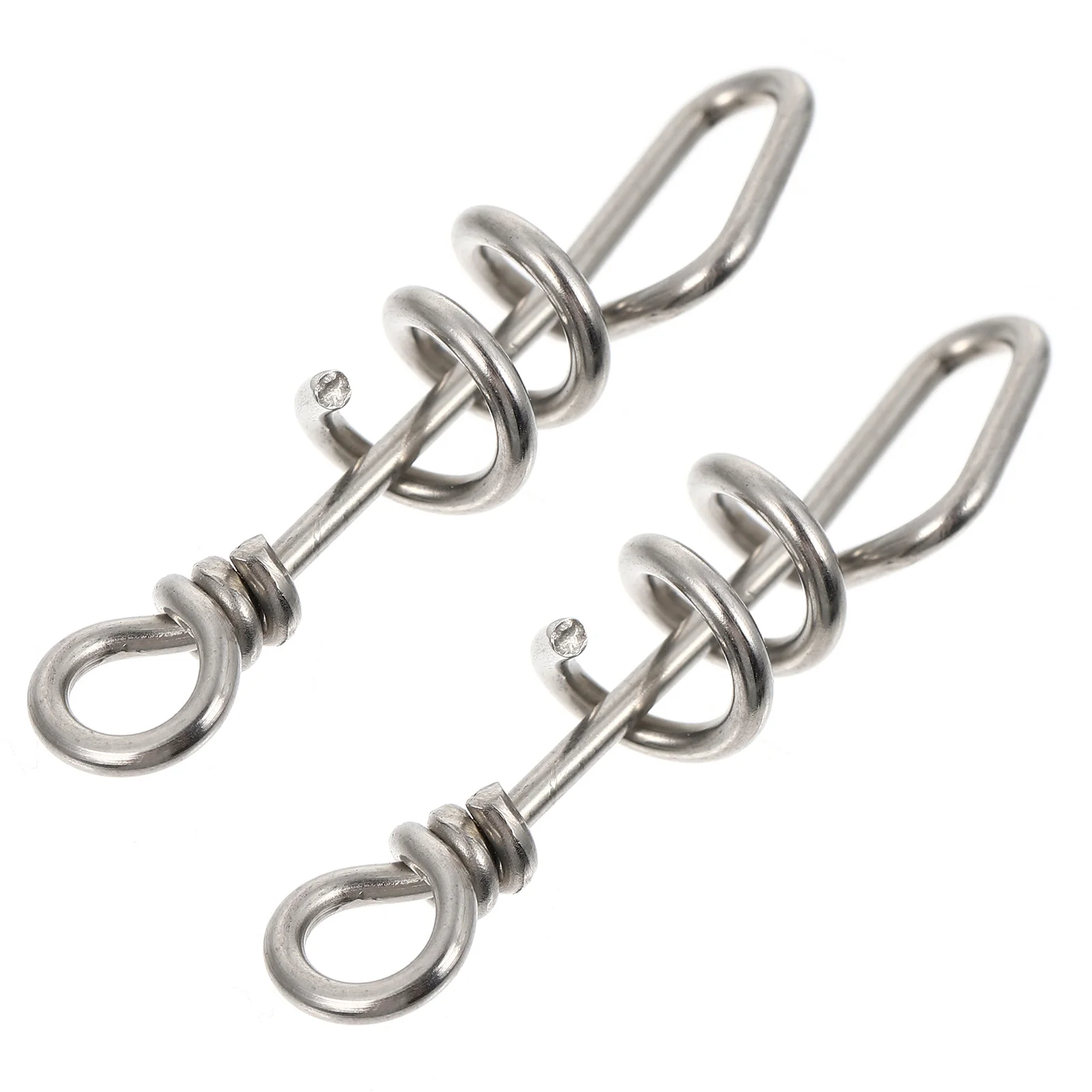 

2Pcs Parrot Foot Rings Anti Escape Buckles Smooth Polished Stainless Steel Bird Leg Buckles Pet Supplies Parrot Anklets