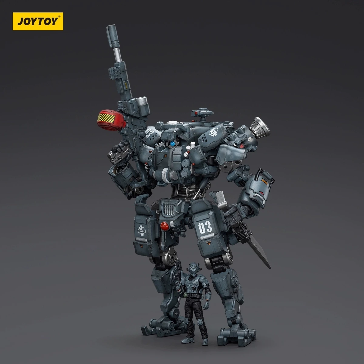 JOYTOY 1/25 God of War 86-ll 03 High Mobility Assault Mech Action Figure Model Toy for Fans Collection