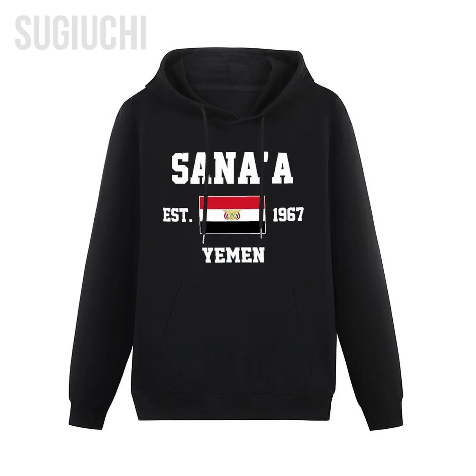 Men Women Hoodies Yemen EST.1967 Sana'a Capital Hoodie Pullover Hooded Hip Hop Sweatshirt Cotton Unisex