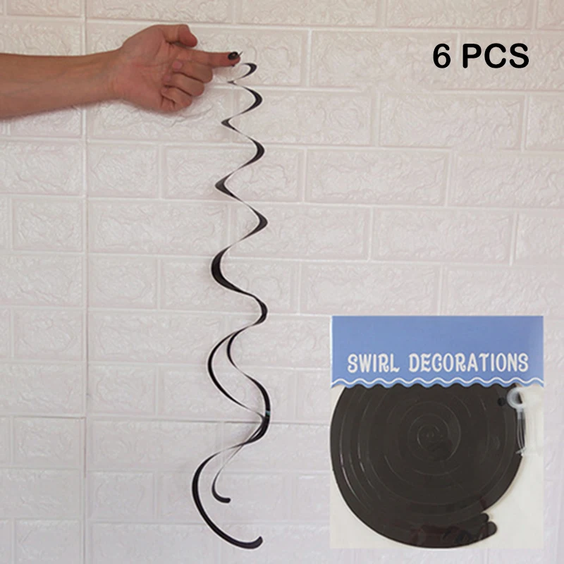 Party Spiral Garland Ceiling Decoration Swirls Blowing in the Wind Birthday, Wedding, Graduation Party