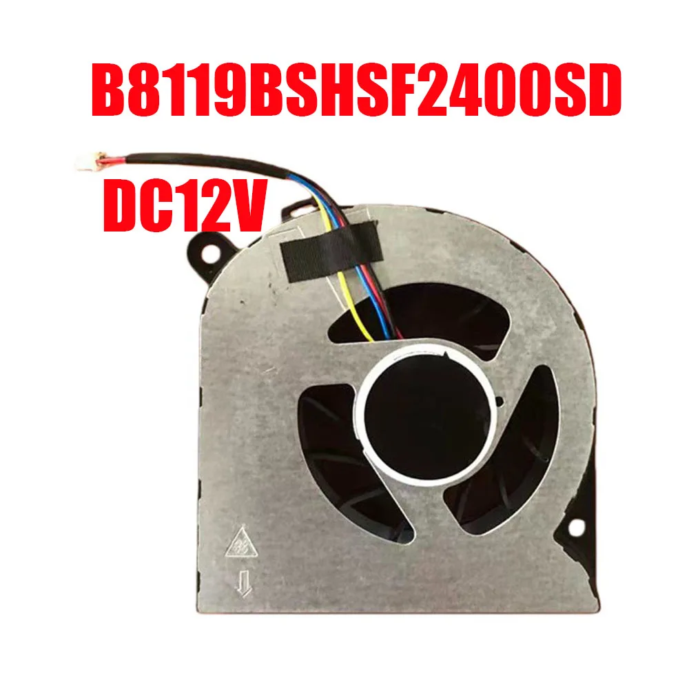 

MINI PC CPU Fan B8119BSHSF2400SD DC12V 4PIN New