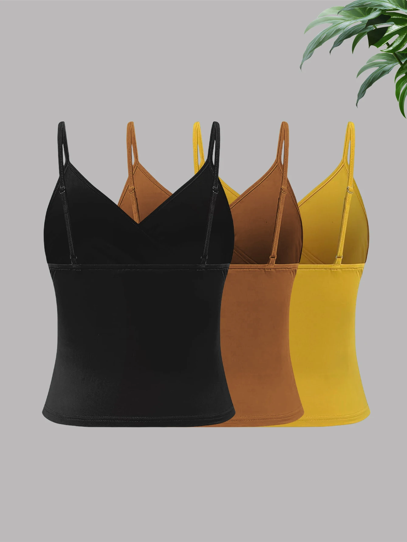 ชุดบอดี้สูทแบบสามชิ้น สีพื้น เรียบง่าย ทันสมัย ใช้ได้ทั้งนอกบ้านและในบ้าน ไซส์ใหญ่