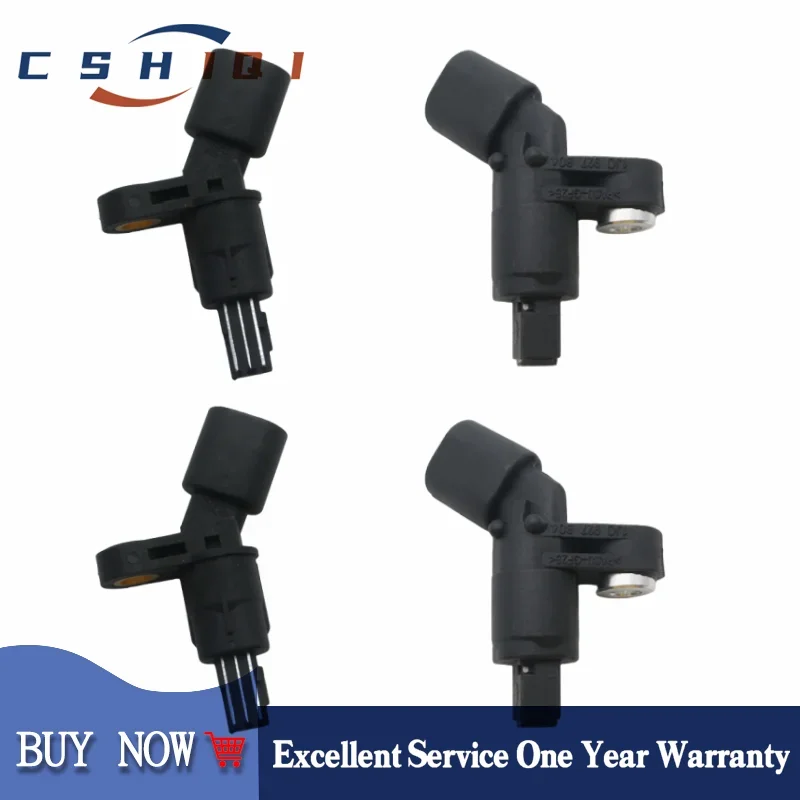 4PCS ABS Front Rear Left/Right Wheel Speed Sensor For Volkswagen Golf MK4 Jetta Beetle 1J0927803 1J0927804 1J0927807B 1H0927808