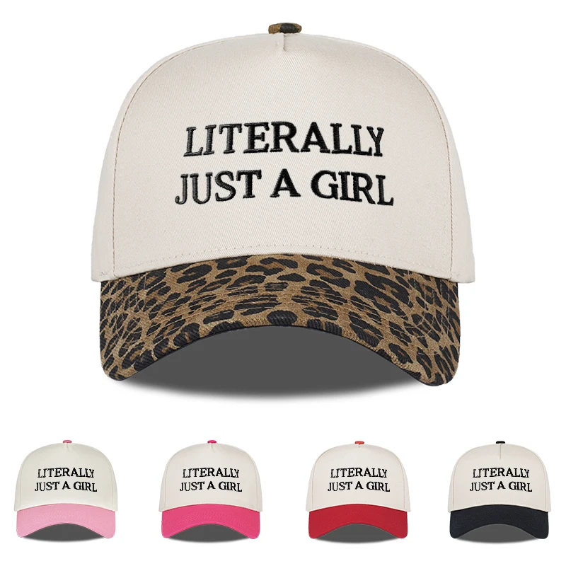 Just A Girl bestickte Trucker-Kappe |   Anpassbare Monogramm-Baseballkappe |   Atmungsaktiv und bequem |   Lässig und sportlich