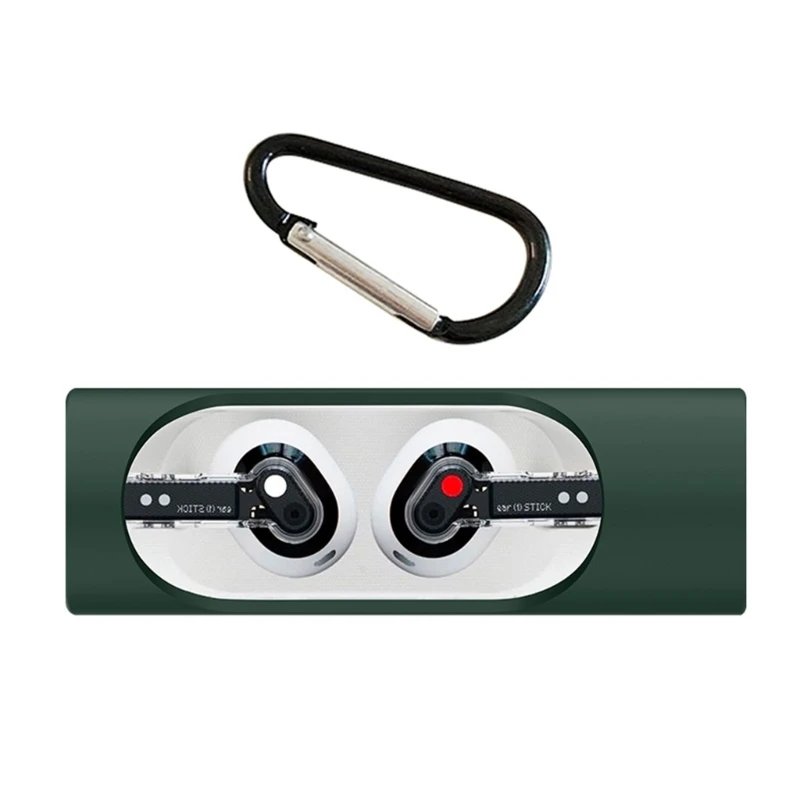 ฝาครอบหูฟังกันกระแทกสำหรับไม่มีอะไรติดหูแขนกันฝุ่นล้างทำความสะอาดได้-เปลือก